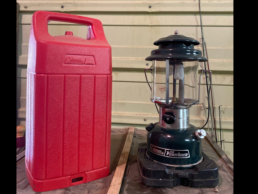 Coleman Gas Lantern with Carry Case