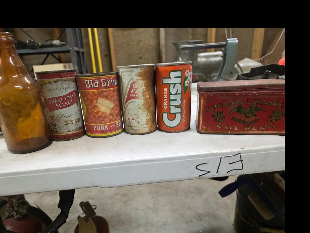 Can and tin collection