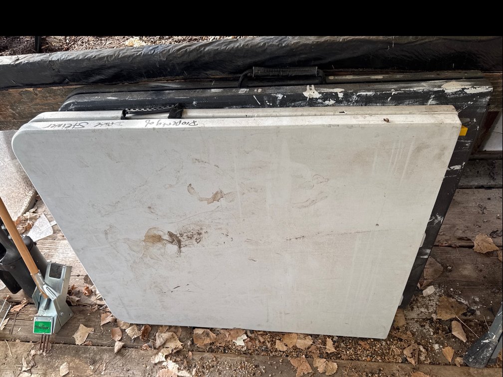 Two 6’ Plastic Utility Folding Tables