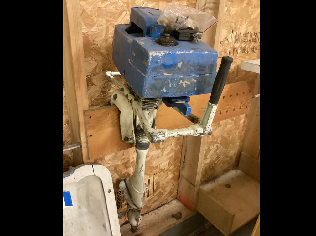 Eska Blue Jet  Air Cooled Outboard Motor