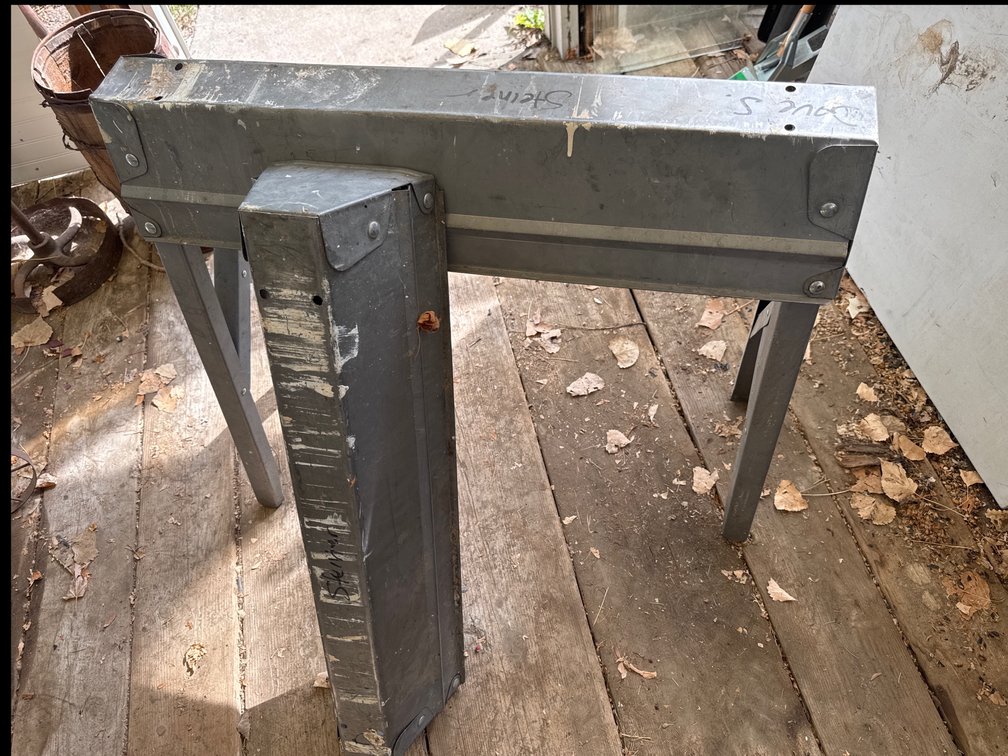 Metal Collapsable Sawhorses