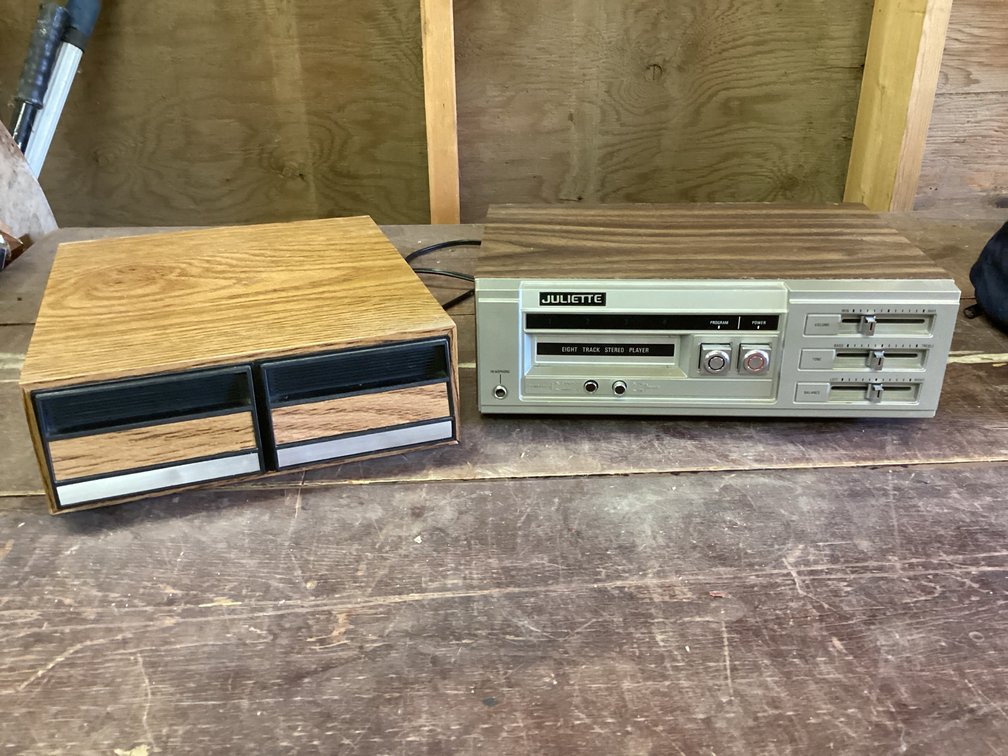 Juliette 8 Track Player & Cassette Holder