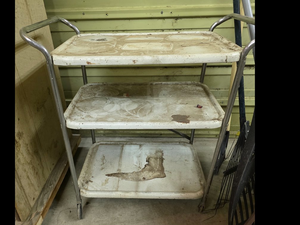 3 Tier Metal Cart