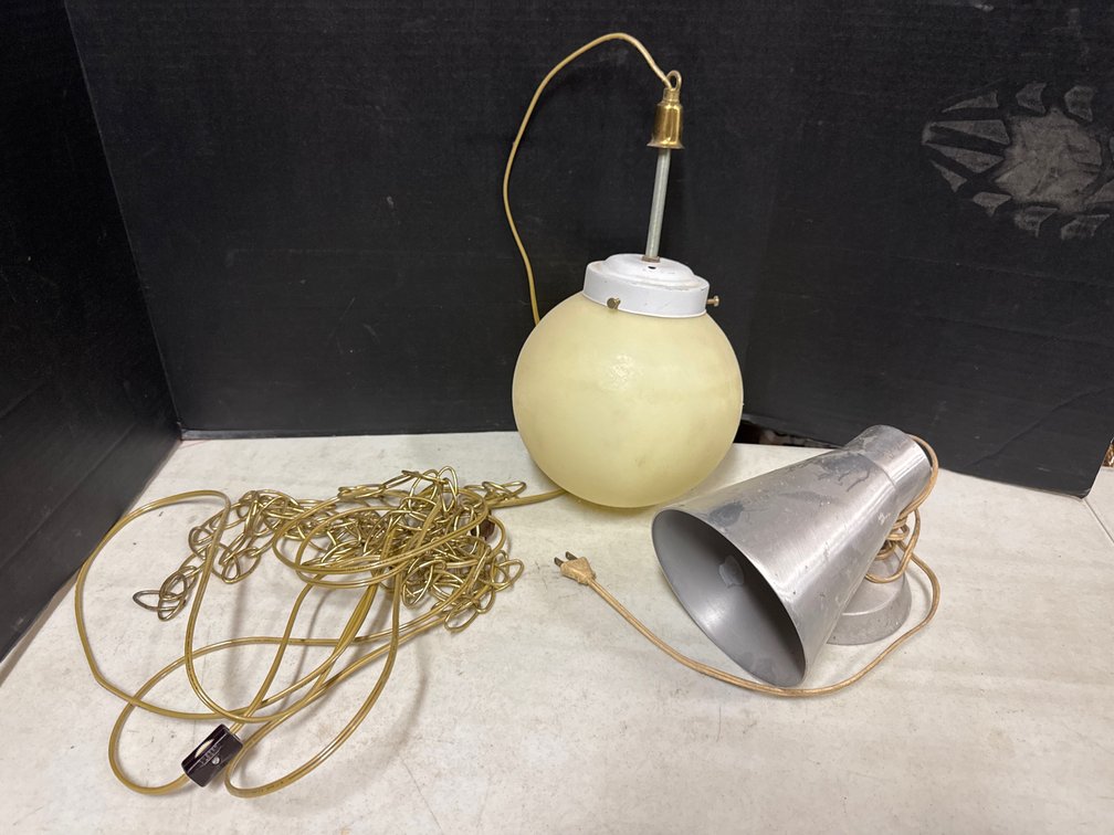 Hanging Ceiling Light and Wall Mounted Light