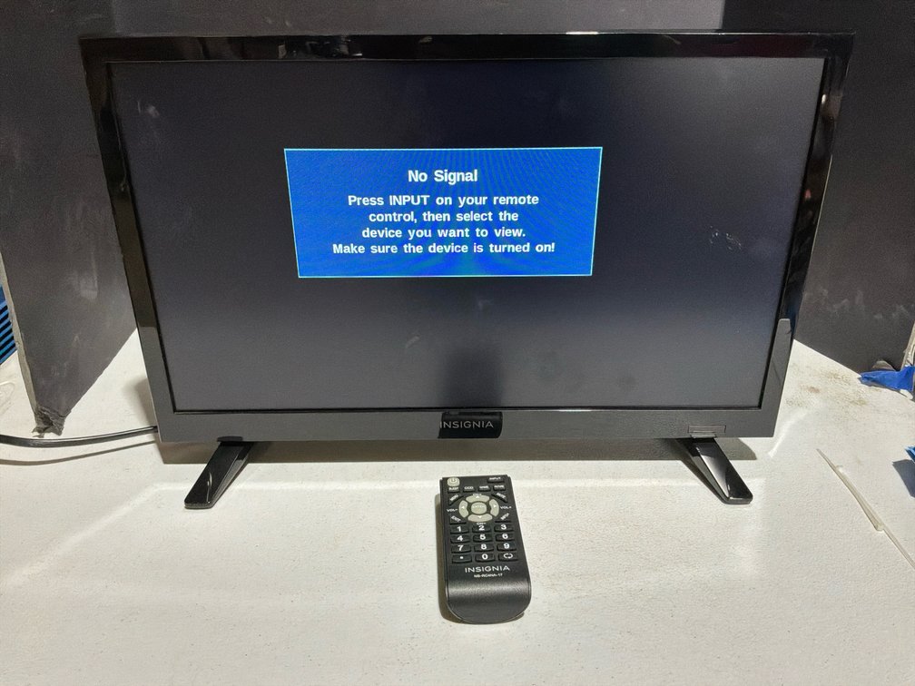 Insignia LED TV With Remote