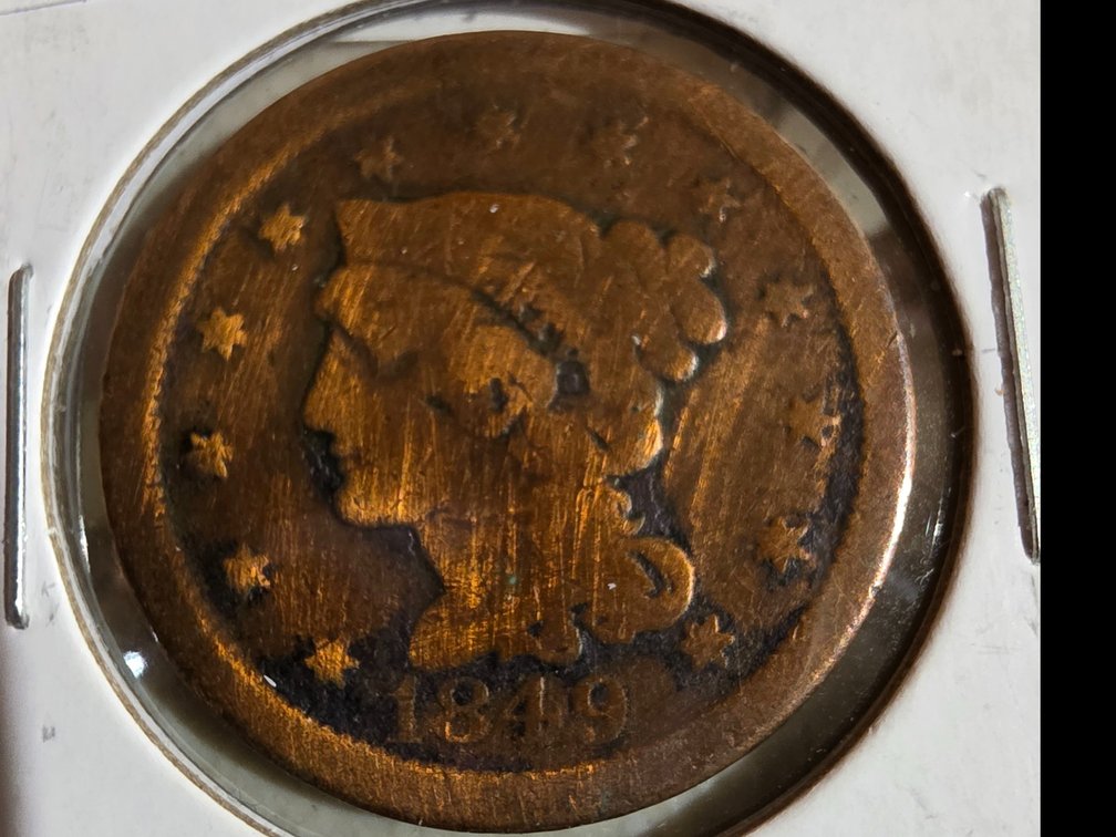 1849 U.S. Large Coin