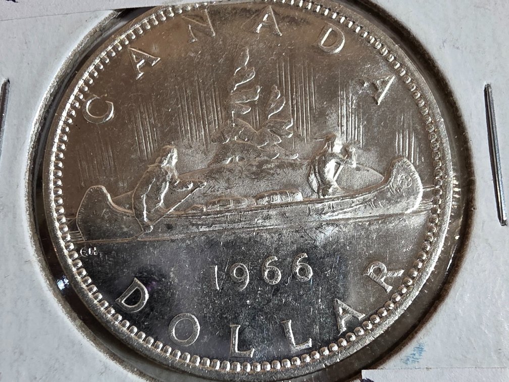 1966 Canadian Silver Dollar