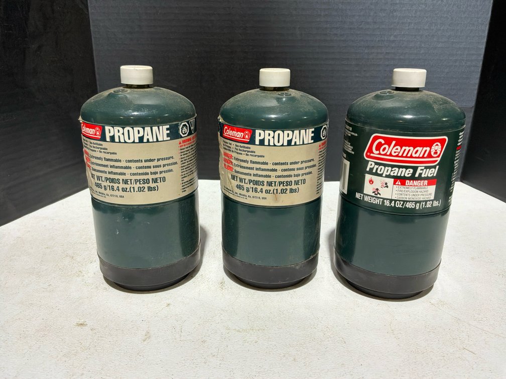 Coleman Propane Bottles