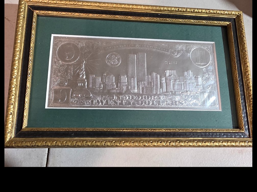 911 Silver Certificate  Commemorative