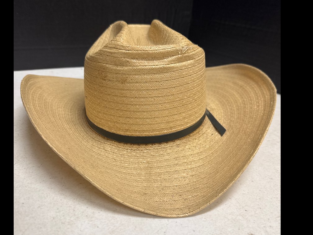 Palm Leaf Straw Cowboy Hat