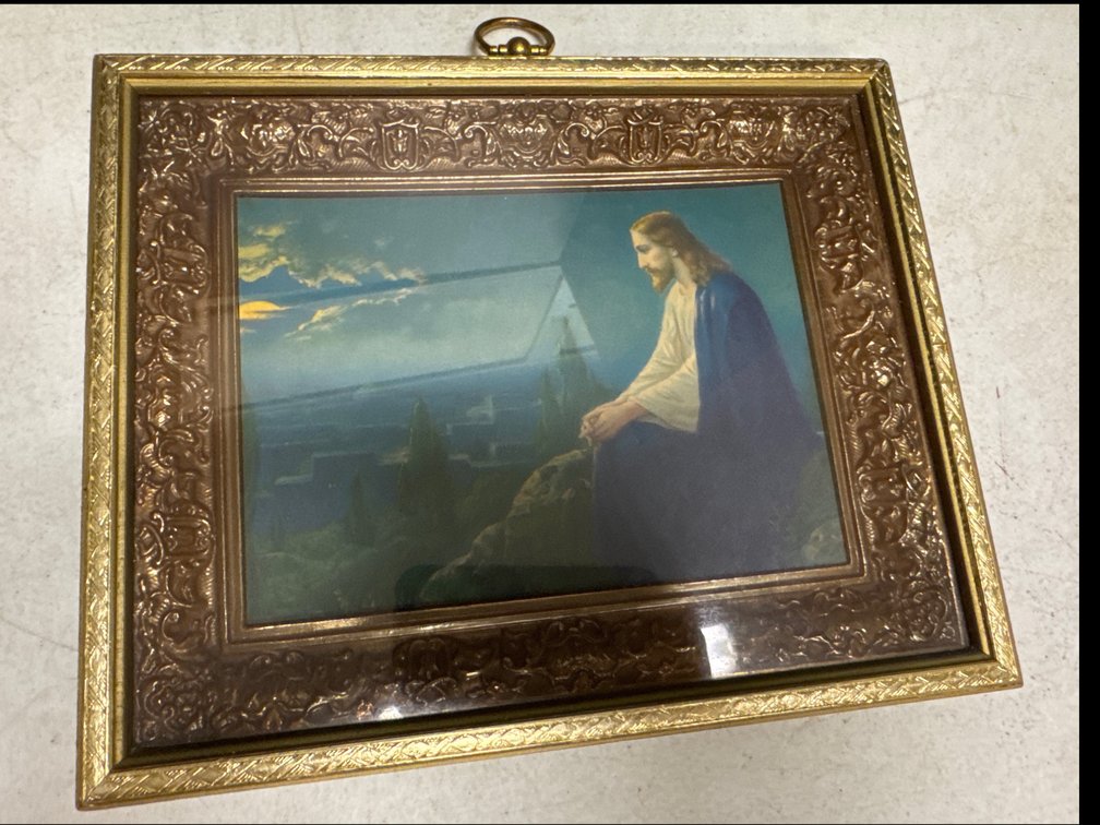 Christ On Mount Of Olives Picture
