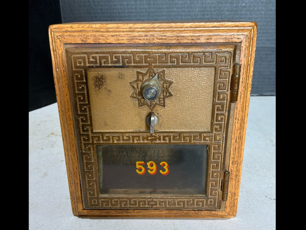 Vintage Mailbox Bank