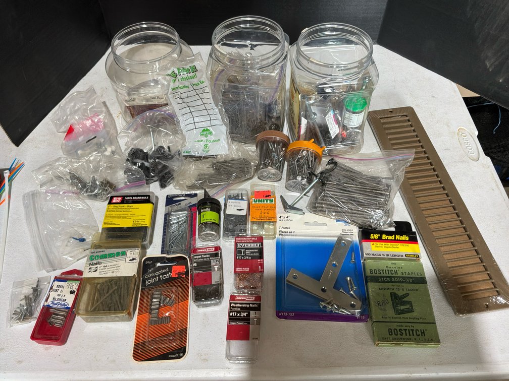 Nails, Screws, Staples, Etc,
