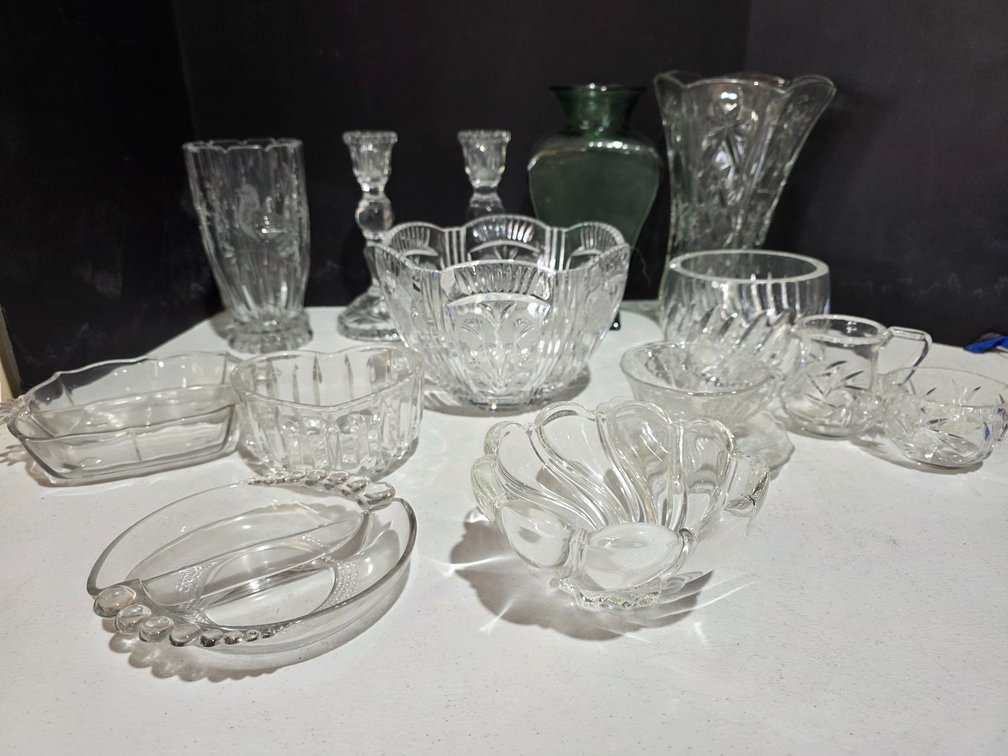 Crystal and Glass Dishes
