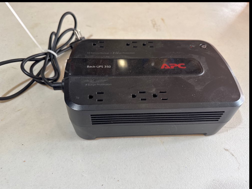 APC Battery Backup/ Surge Protection 350