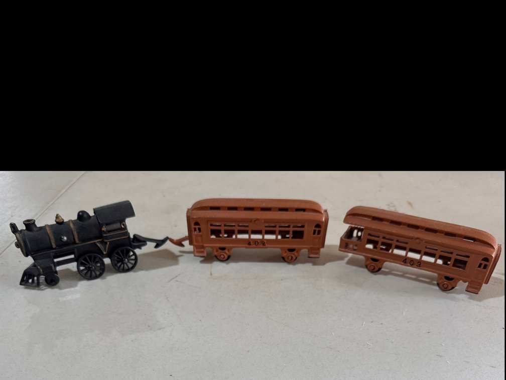 Cast Iron Train Cars