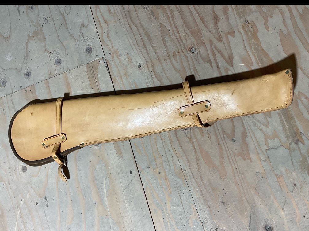 35” Leather Rifle Scabbard