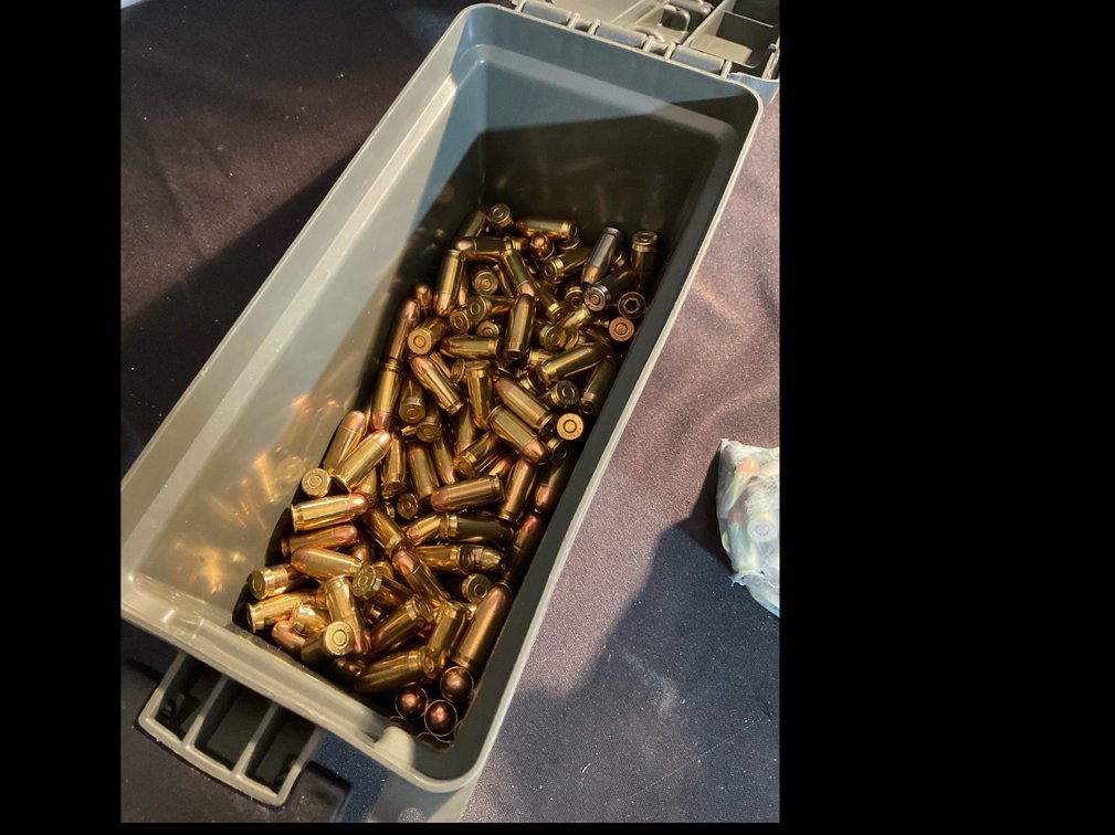 Plano Field Box W/ 45 Auto Assorted Reloads & Factory Ammo