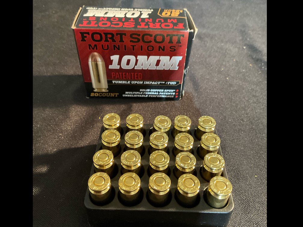 Fort Scott 10mm 124gr Ammo (20)