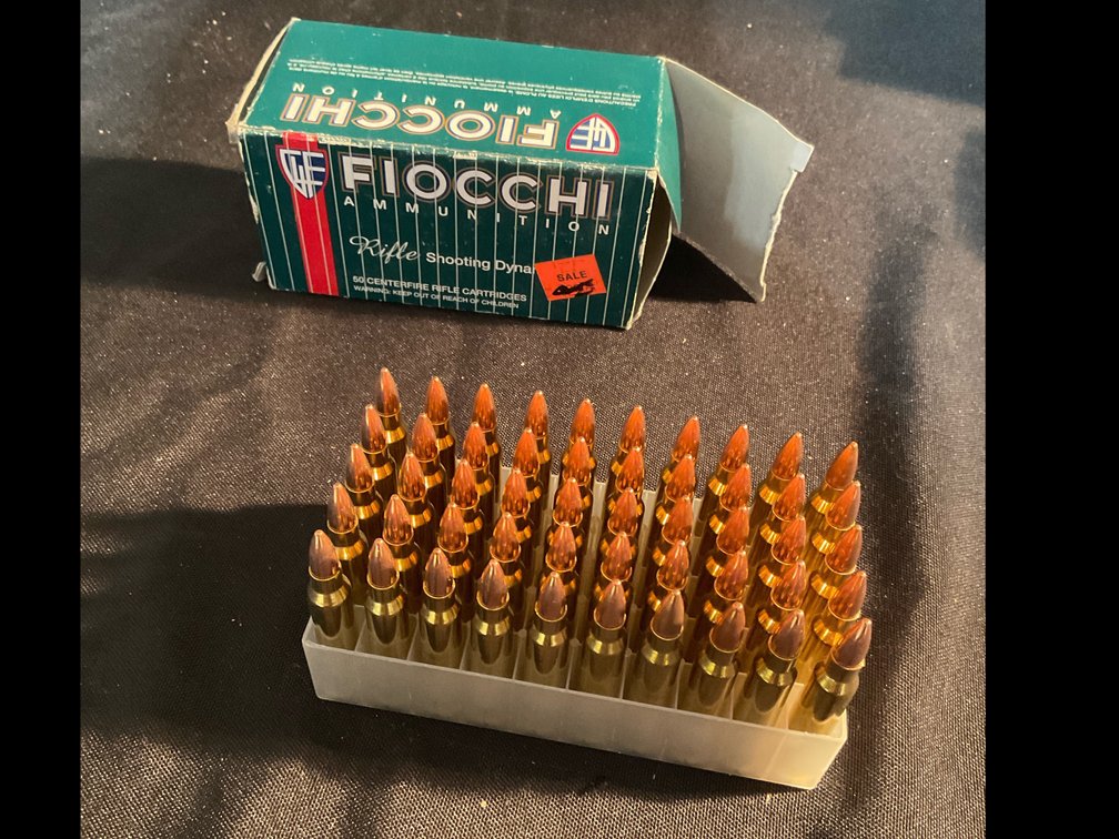 Fiocchi 223 REM 55gr FMJ Ammo (50)