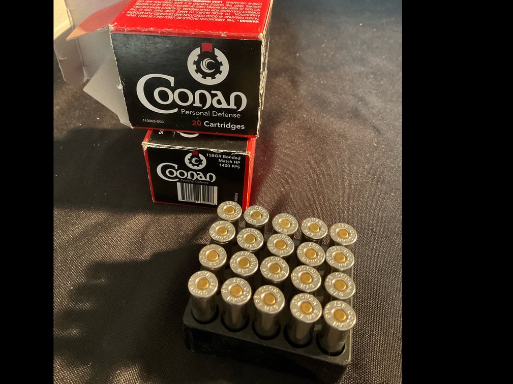Coonan 357 MAG 158gr Match HP Ammo (40)