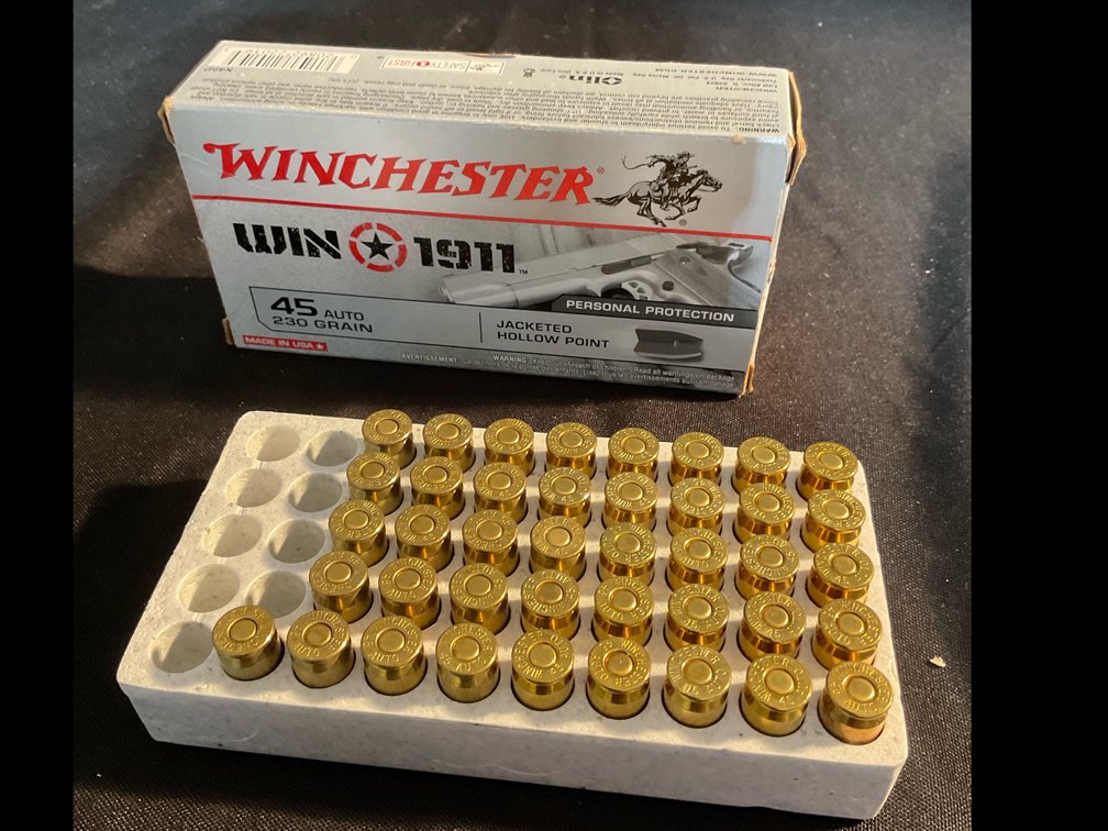 Winchester 45 Auto 230gr. JHP Ammo (41)