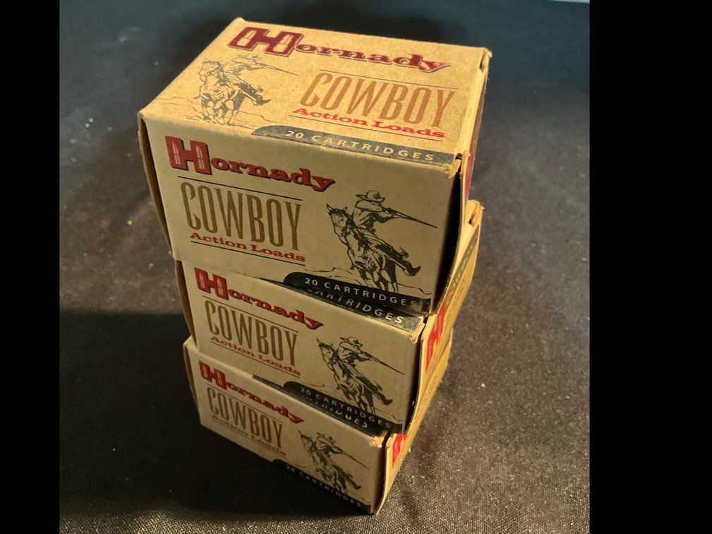 Hornady 44-40 WIN 205gr. COWBOY Ammo (60)