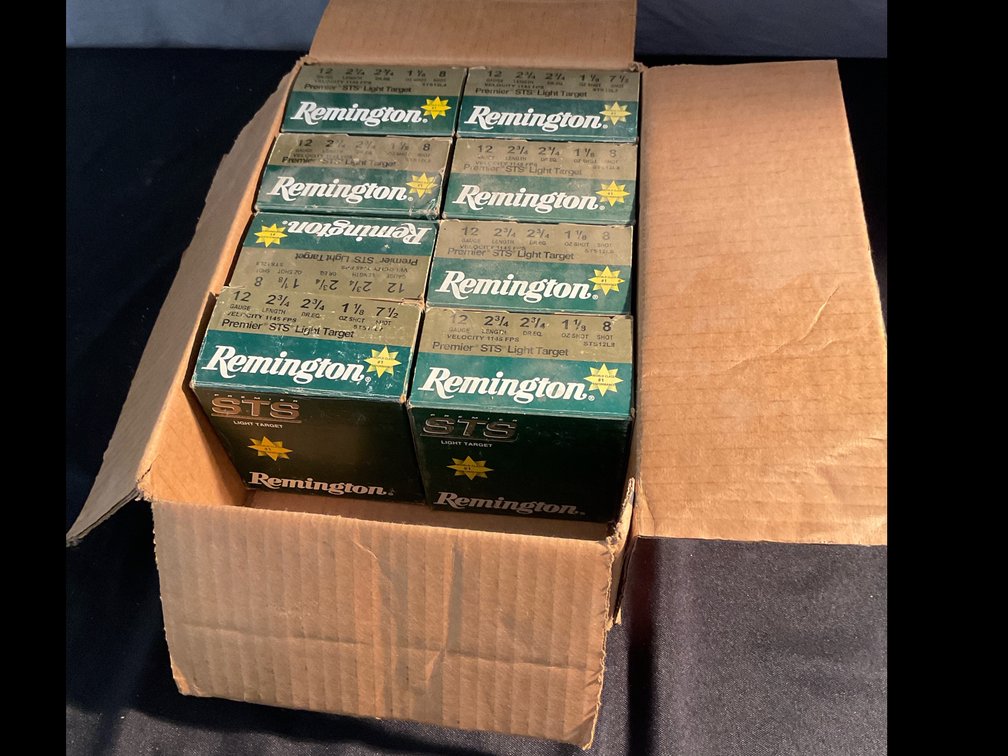 Reloaded Remington 12ga 2-3/4” 7-1/2 Shot Shotshells (200)