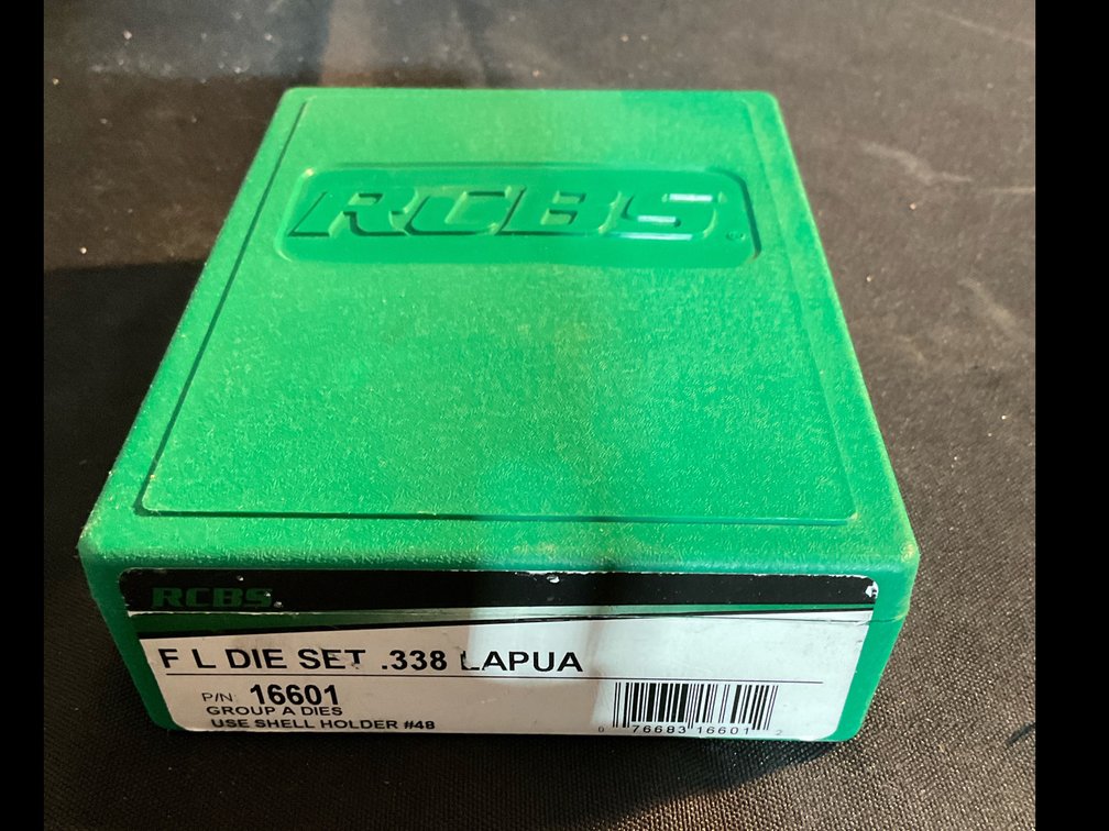 RCBS 338 LAPUA FL Die Set