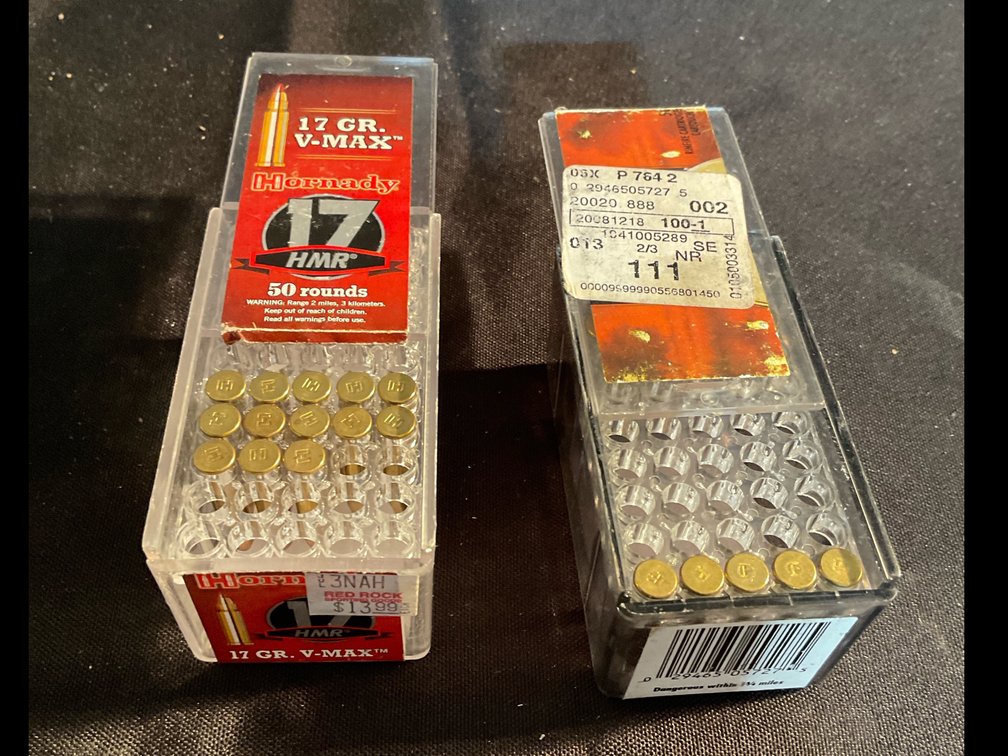 Hornady & Federal 17 HMR Ammo (23)