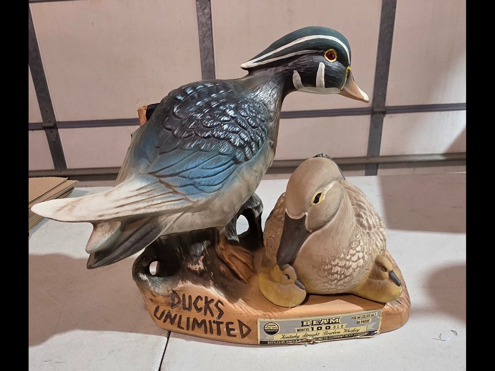 Ducks Unlimited Whiskey Decanter