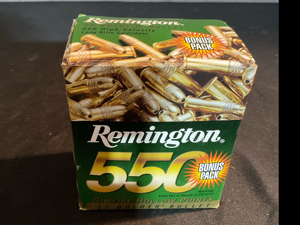 Remington 22 LR Rimfire Hollow Point Ammo (550)