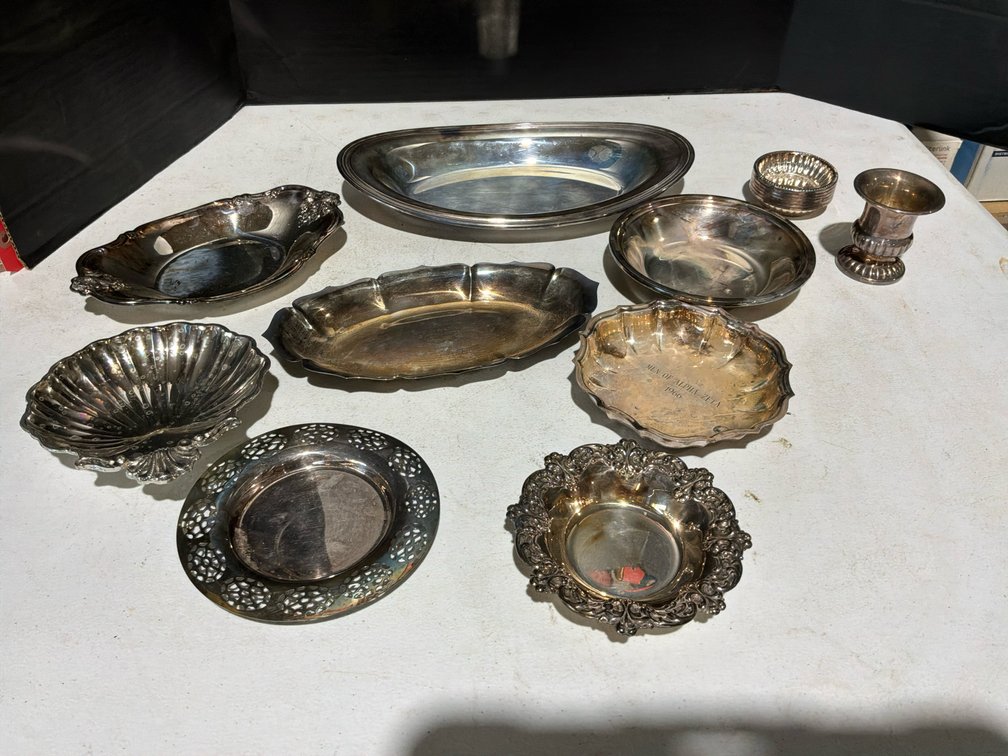 Silver & Silver Plated Serving Dishes