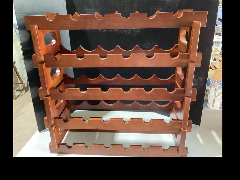 Wooden Wine Rack