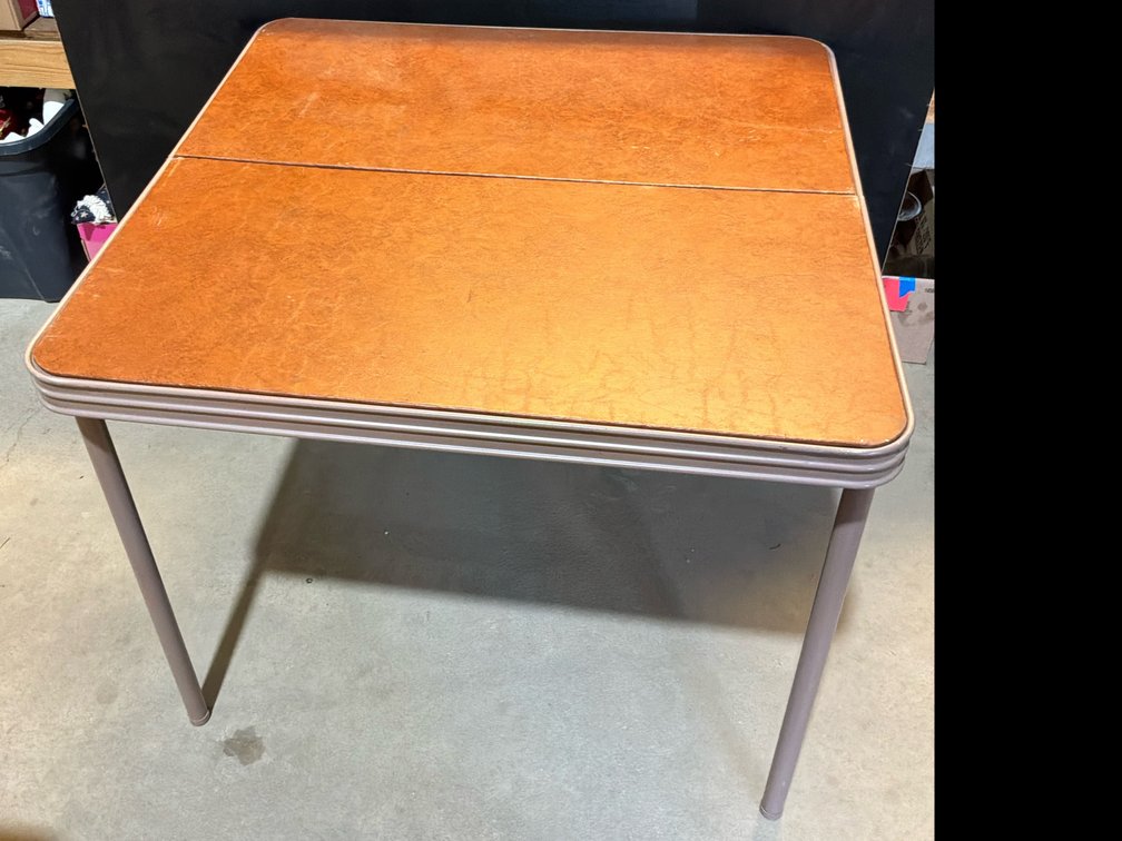 Folding Card Table