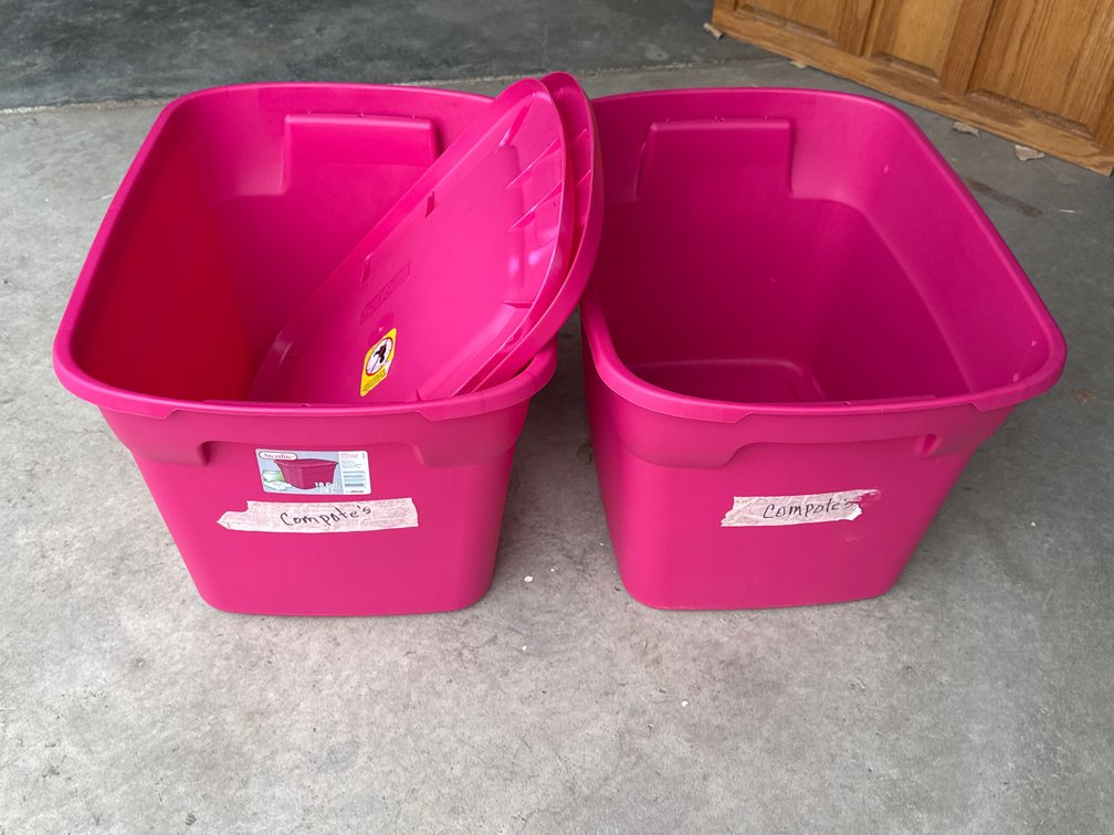 Sterilite 18 Gal Totes