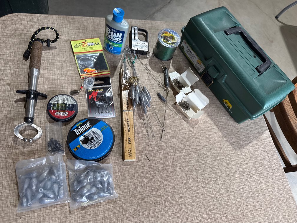 Fishing Tackle and Box