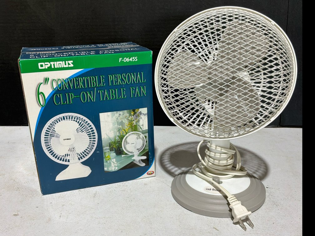 Table Top Fans