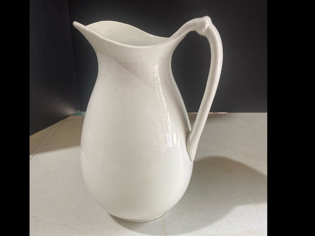 Ironstone Ceramic Water Pitcher