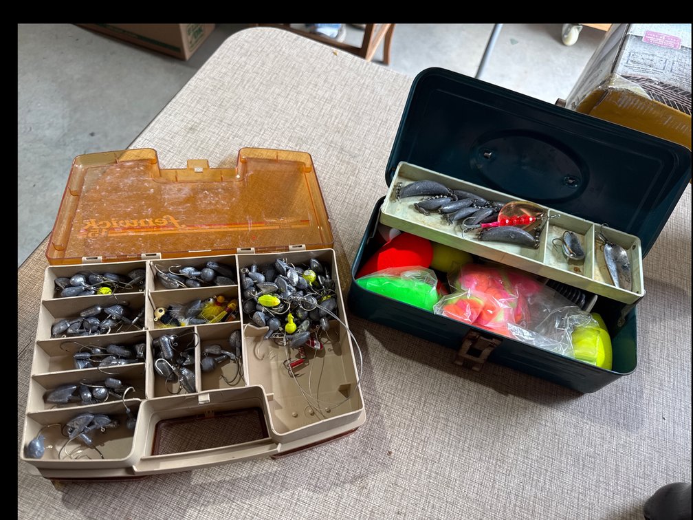 Fishing Tackle and Boxes