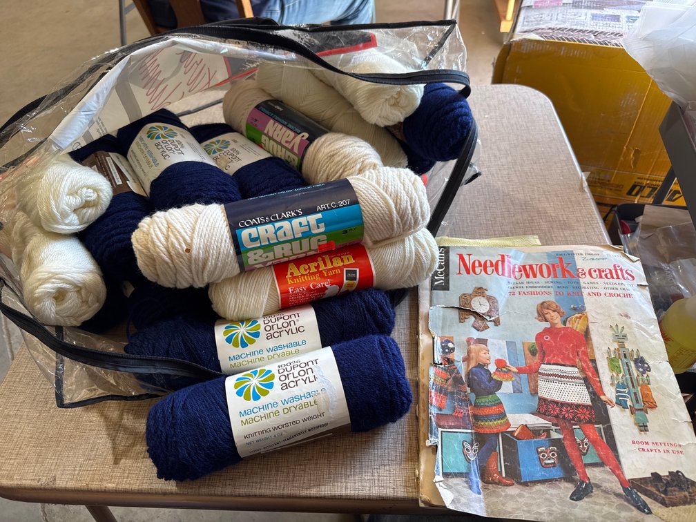 Yarn and Needlework & Crafts Book