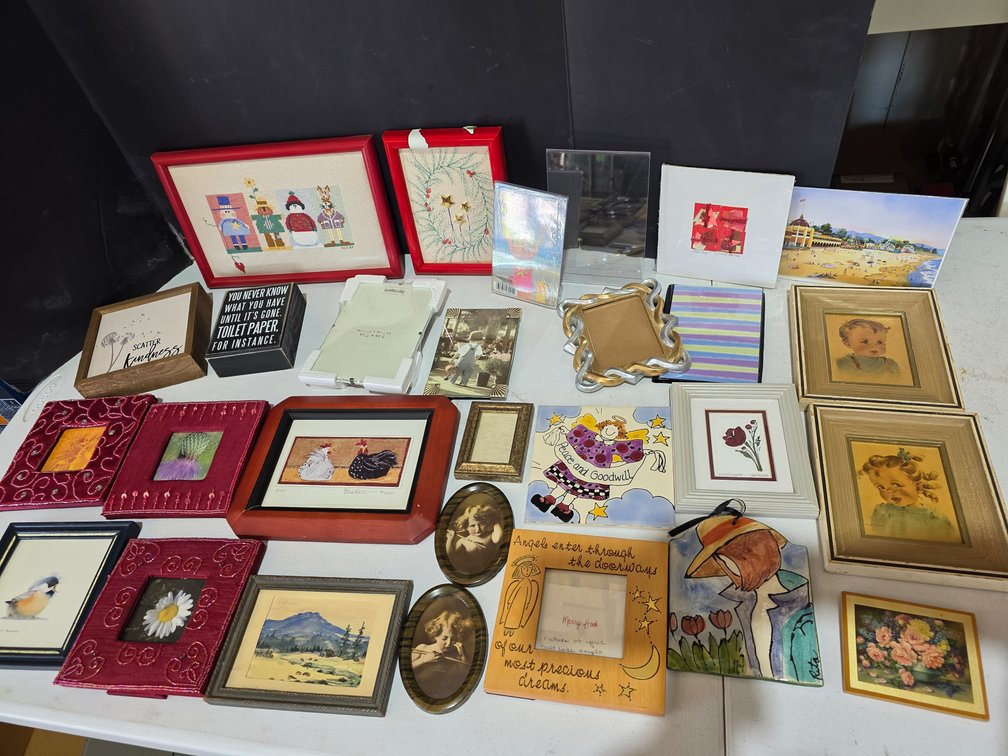 Assorted Pictures and Frames