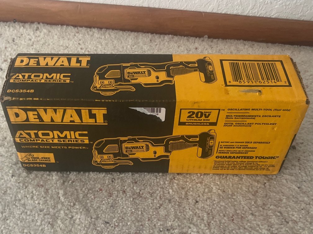 DeWalt Osolating Tool 20Volt Atomic