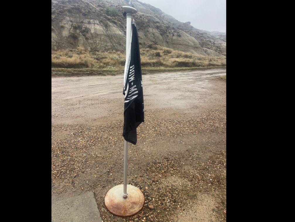 POW Flag & Pole