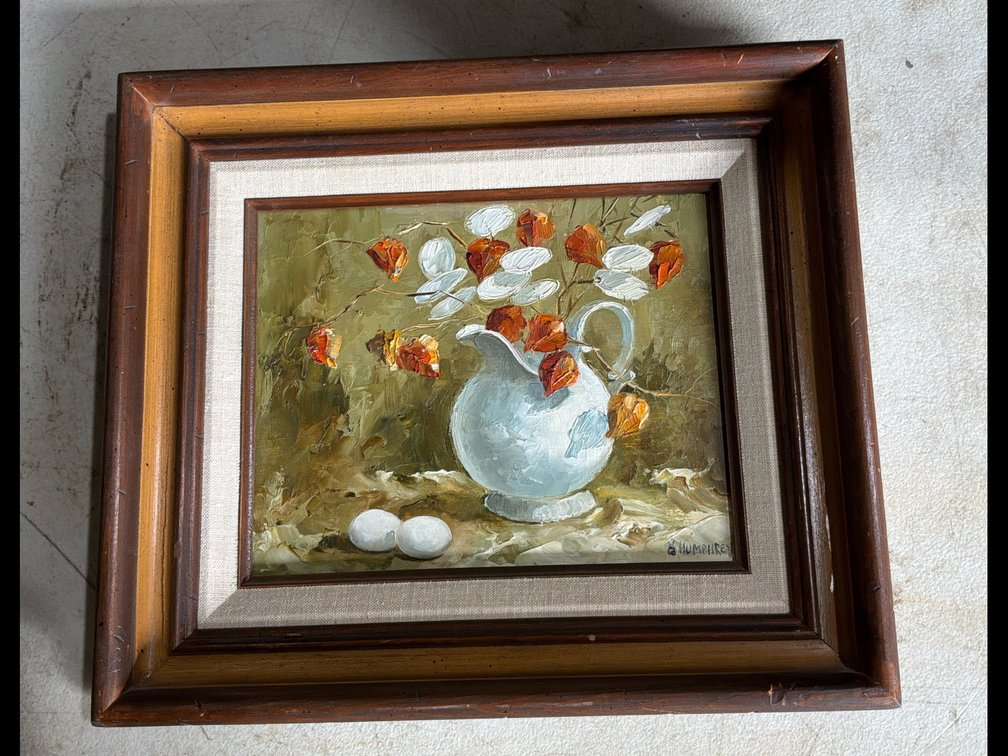 Framed Oil Painting by Humphrey