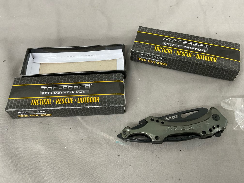Tac Force Lock Blade Knives (2)