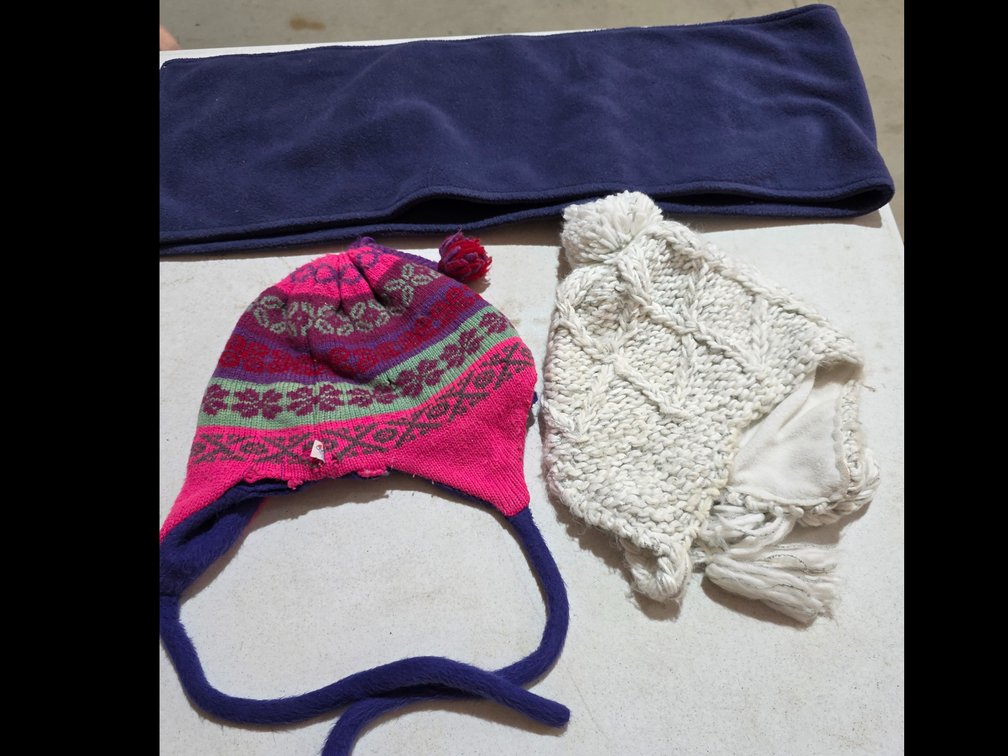 Girls Hats and Scarf