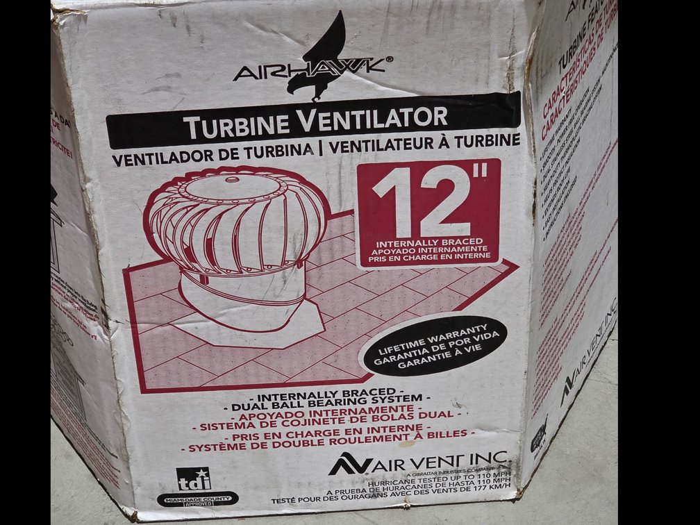 Airhalk Turbine Ventilator