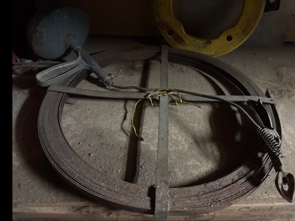 Sewer Snake and flat tape