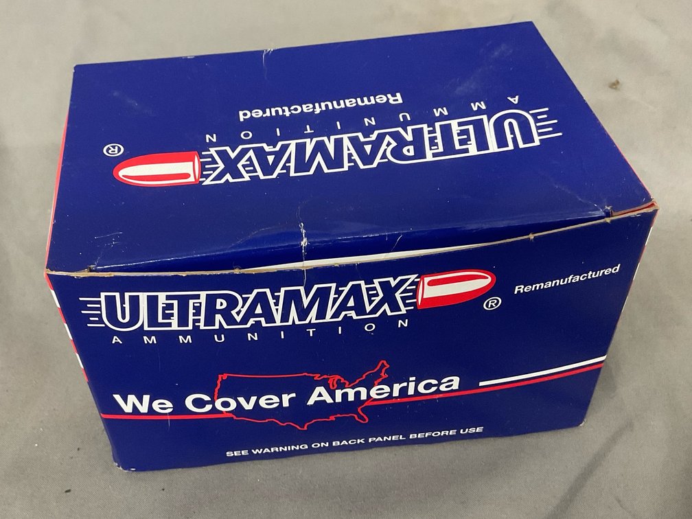 Ultramax 40 S&W 180gr FMJ Ammo (250)